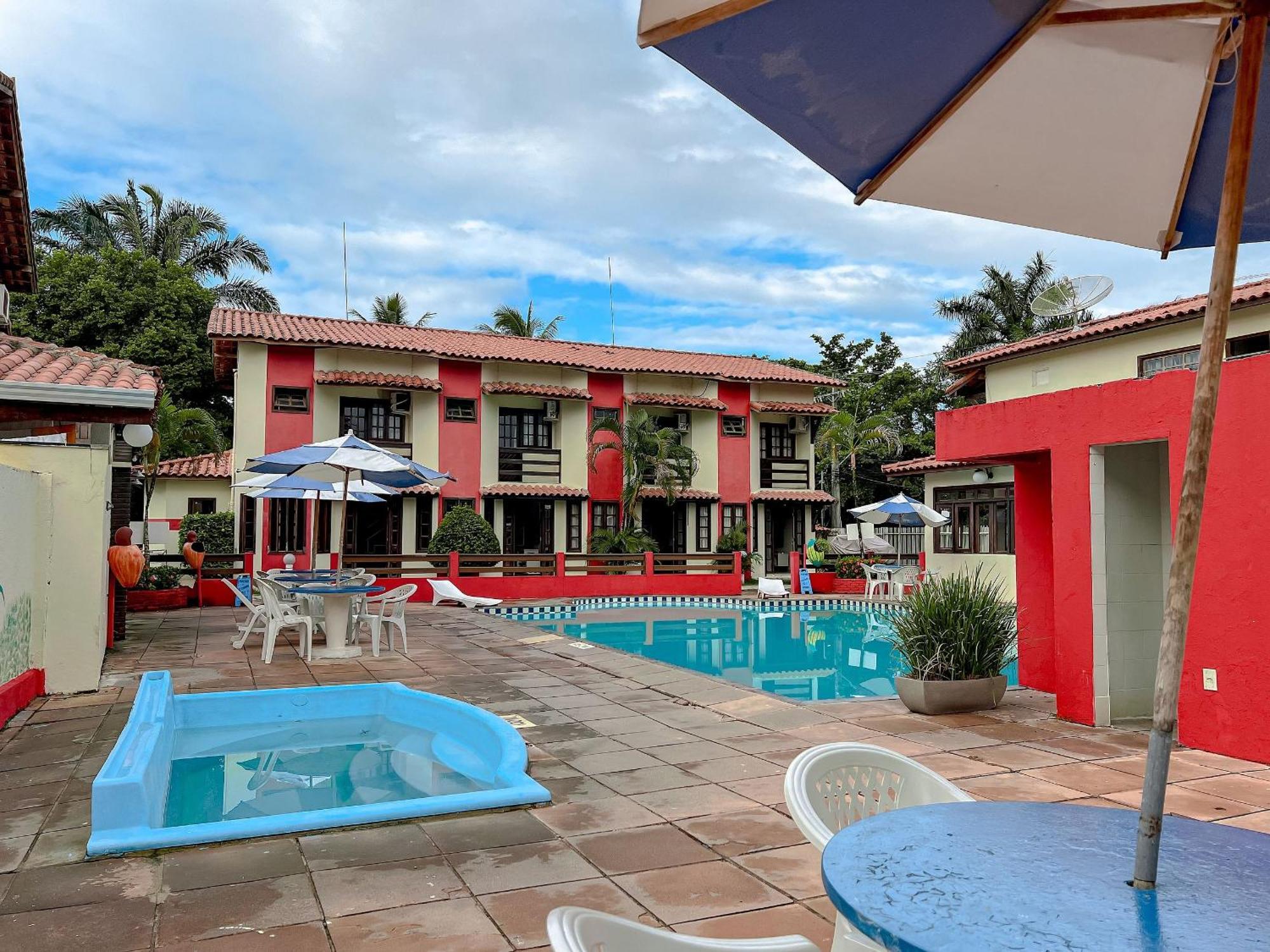 Residencial Taperapua: Beachfront Suites with Pool and High-Speed Internet Porto Seguro Exterior photo