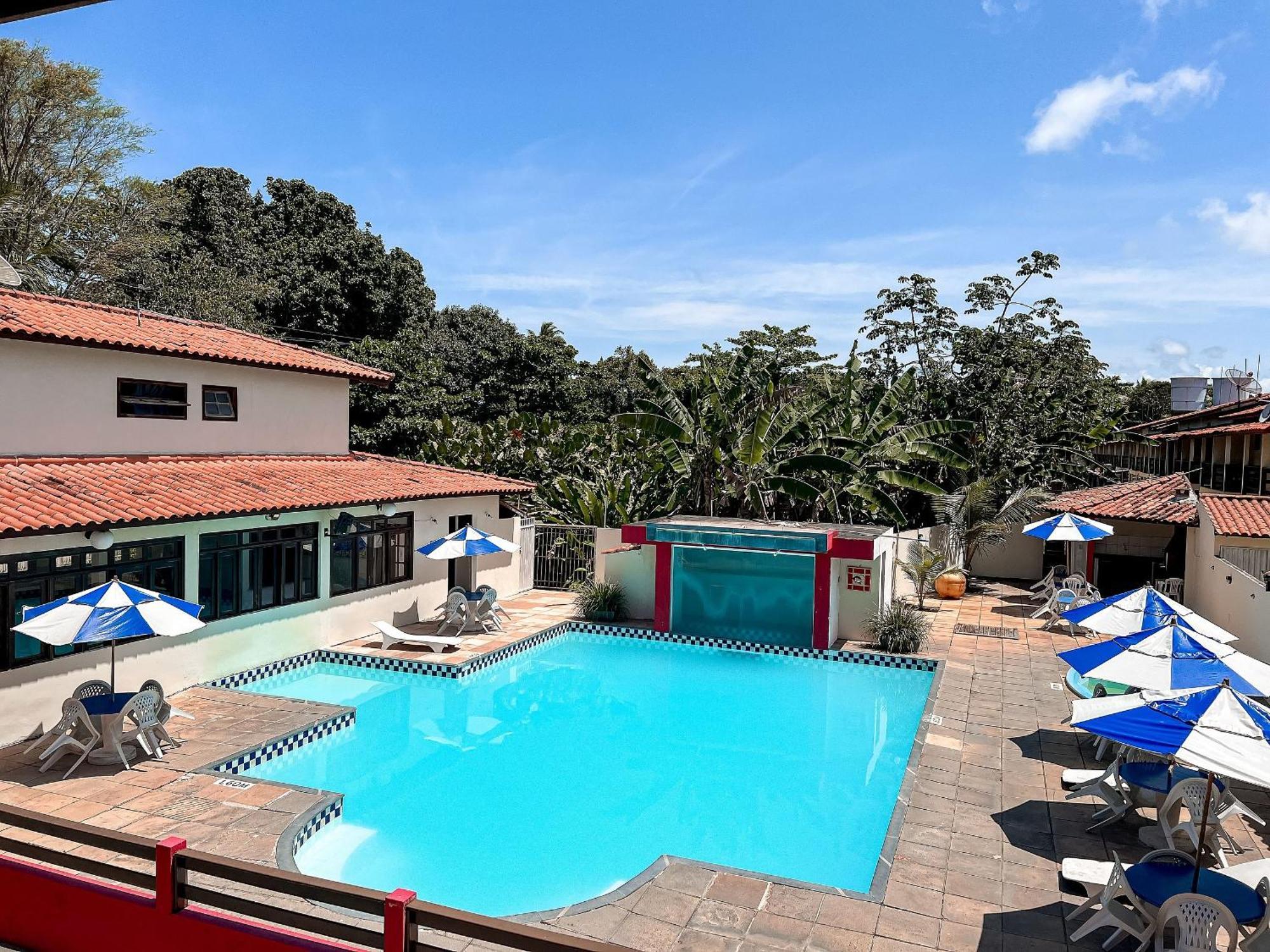Residencial Taperapua: Beachfront Suites with Pool and High-Speed Internet Porto Seguro Exterior photo